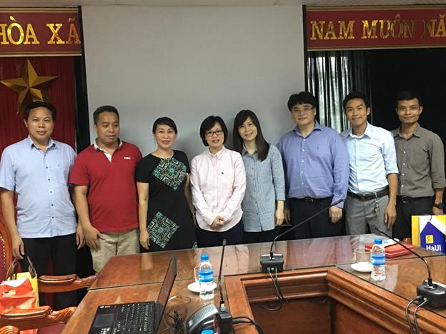 Đại diện Tập đoàn NEC khu vực Châu Á Thái Bình Dương tới thăm và làm việc với Trường Đại học Công nghiệp Hà Nội