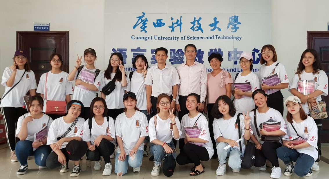 60 Sinh viên Trường Đại học Công nghiệp Hà Nội tham gia chương trình trao đổi sinh viên tại Đại học Khoa học kỹ thuật Quảng Tây - Trung Quốc