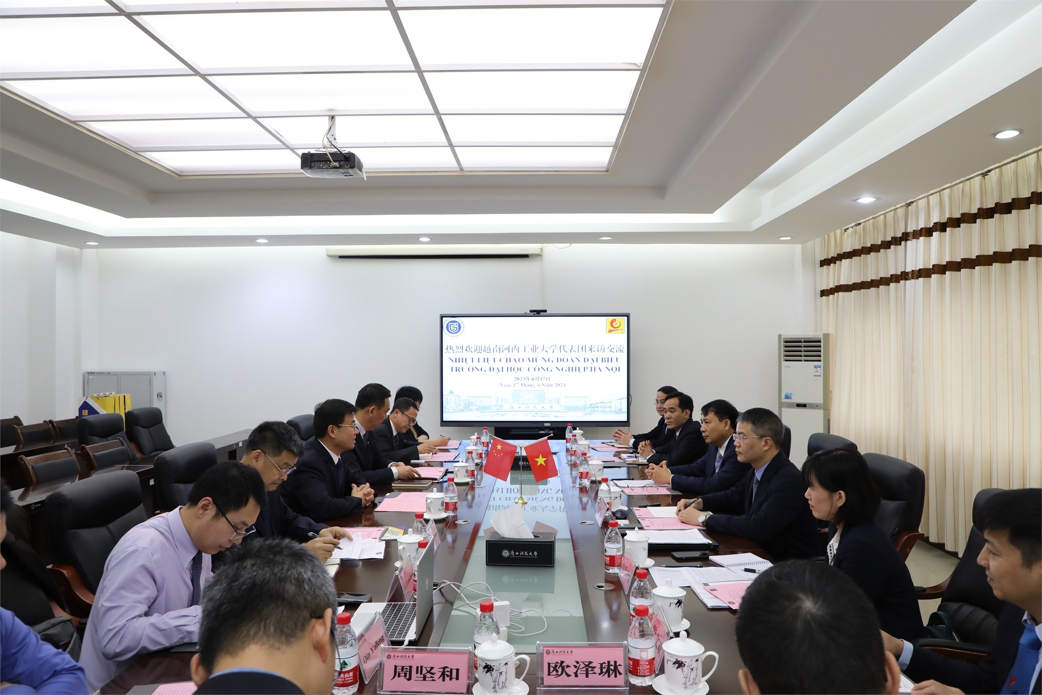 HaUI đẩy mạnh hợp tác giáo dục với các trường đại học của Trung Quốc