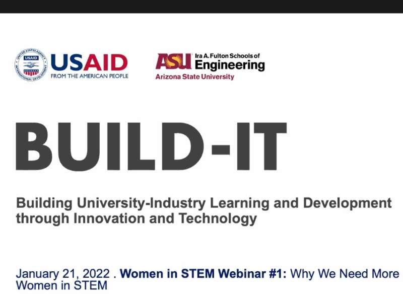 Hội thảo trực tuyến “Women in STEM: Why We Need More Women?”