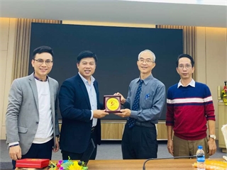 Trường Đại học Công nghiệp Hà Nội tiếp trường Ming Chi University of Technology (Đài Loan).